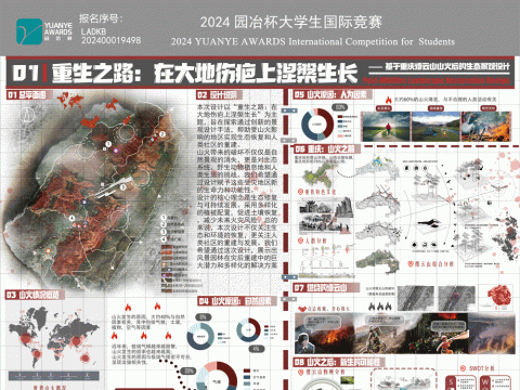 重生之路：在大地伤疤上涅槃生长——基于重庆缙云山山火后的生态景观设计