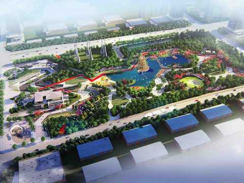 东湖公园景观概念方案设计说明