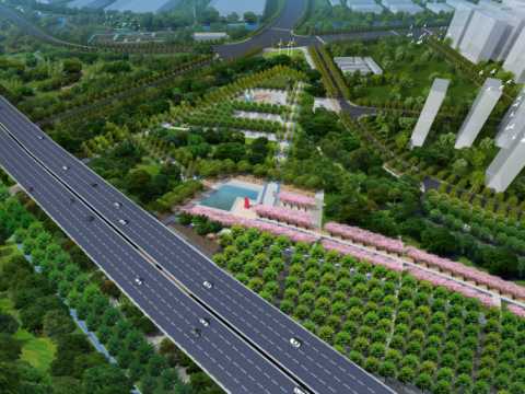 天津空港经济区蓟汕高速沿线生态廊道规划设计方案