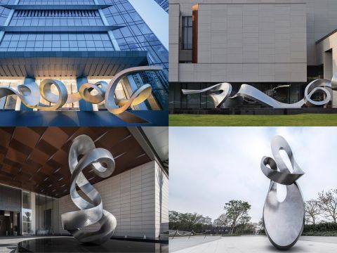 曼舞珠海 风生水起 | AART-鹏瑞 · 珠澳湾世纪中心公共艺术品