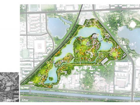 龙潭中湖公园改造项目