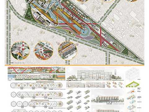承嬗·离合—济南市钢铁厂焦化厂区绿色更新设计