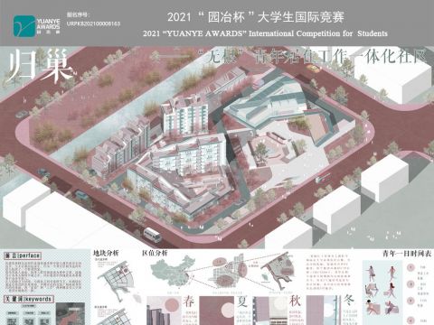 归巢——青年工作居住一体化社区设计