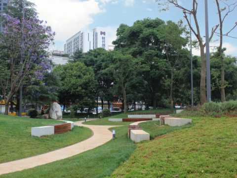 玉溪东风广场景观设计