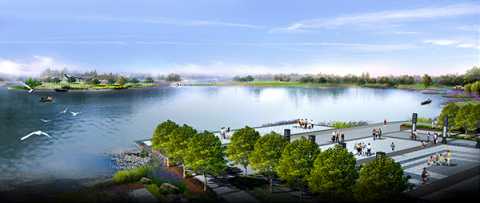 松滋市稻谷溪城市湿地公园规划设计