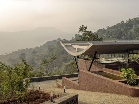 园冶杯参赛作品 | Red Brick Studio: 印度浦那倒拱顶住宅