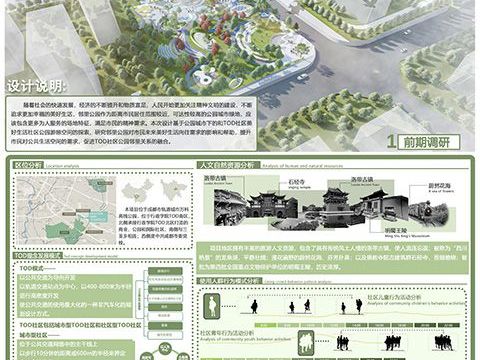 公园城市TOD社区美好生活社区公园游憩空间设计