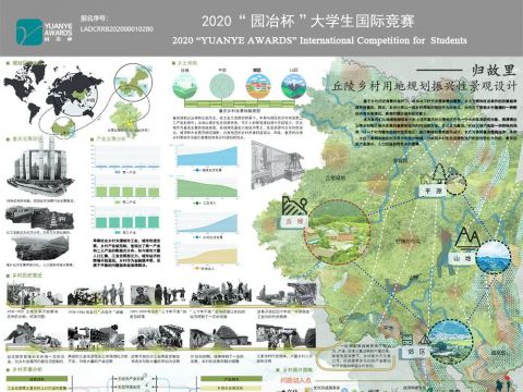 归故里—丘陵乡村用地规划振兴性景观设计