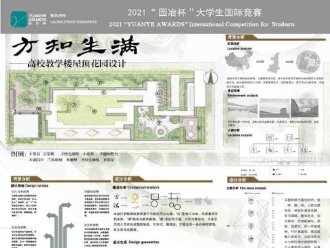 方知生满--高校教学楼屋顶花园设计