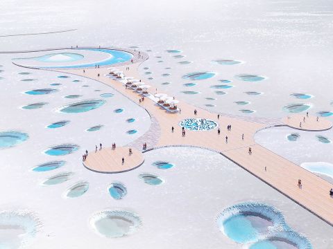 察尔汗盐湖旅游资源开发项目一期工程