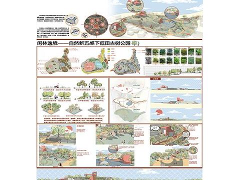 闲林逸境—自然新五感下低田古树公园景观设计