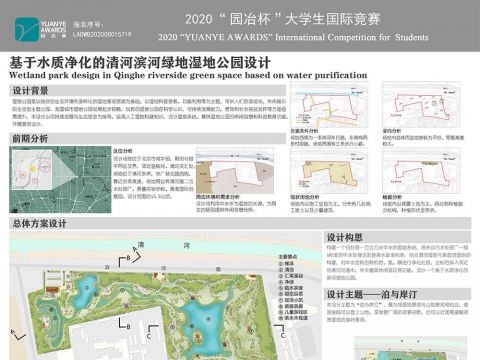 基于水质净化的清河滨河绿地湿地公园设计
