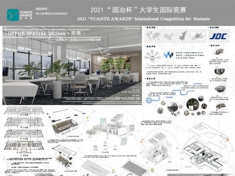 Office spatial design·未来·