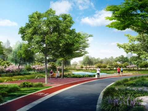 天津市双青公园景观设计