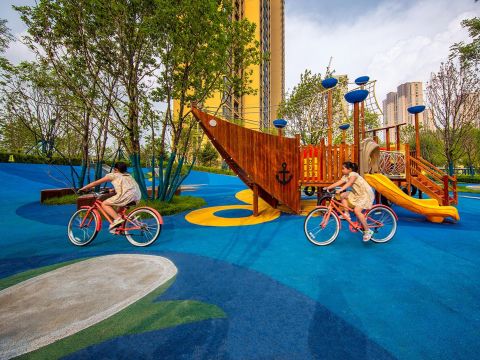 哈尔滨万达城项目1A三分期二标段景观工程