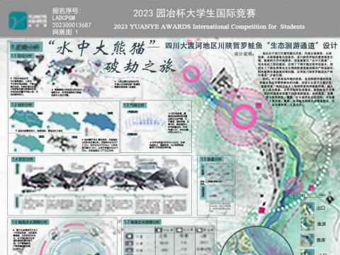 水中大熊猫破劫之旅—四川大渡河地区川陕哲罗鲑鱼“生态洄游通道”设计