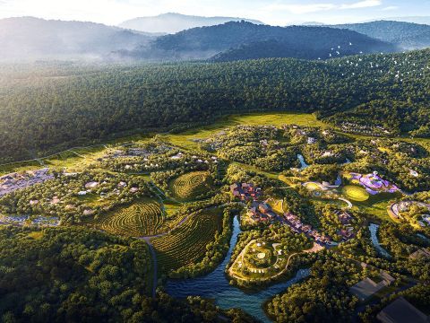 广州市从化区越秀风行国家级田园综合体设计方案国际竞赛  子项2：文旅项目设计（国际竞赛中标方案）