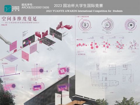 空间多维度蔓延——基于空间景观多样化体验的创新孵化器设计