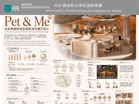 Pet&Me——社区情感联结宠物友好餐厅设计