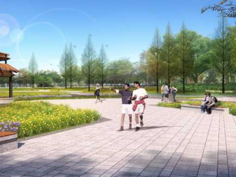 内蒙古包头市土默特右旗敕勒川人民公园