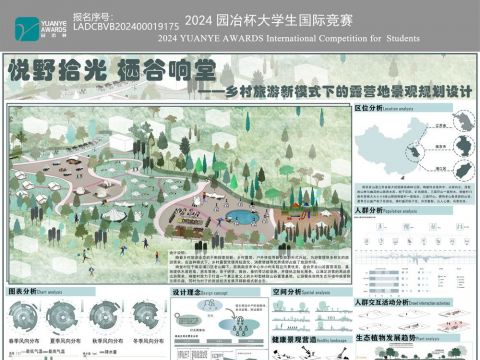 悦野拾光，栖谷响堂——乡村旅游新模式下的露营地景观规划设计