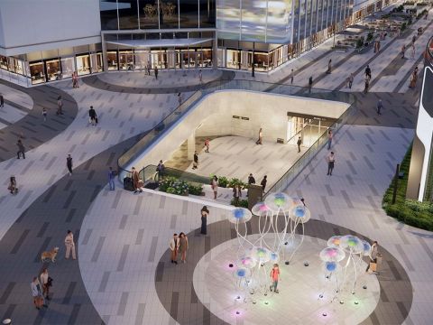 腊山片区刘长山路以北、腊山河西路以东地 块 B - 1景观方案设计