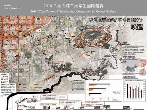 唤醒-建筑底层空间的弹性景观设计