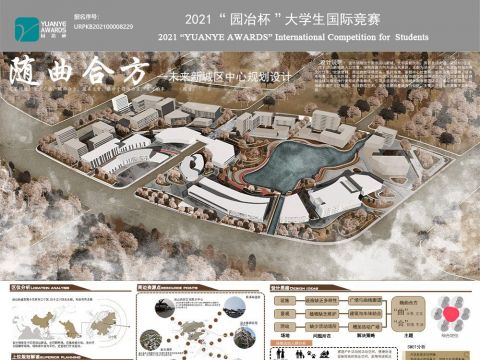 随曲合方—未来新城区中心规划设计