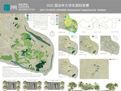 城市绿地系统及景观规划–重庆市九龙坡区绿地系统调研及广厦城康体公园改造