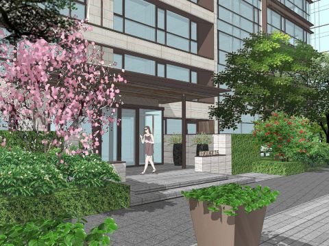 保利·和光尘樾大区（商品房区域）园林景观工程