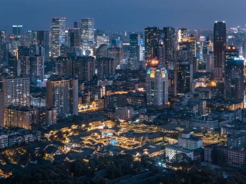 凯铭照明 | 天府锦城文殊坊（EPC）设计施工一体化