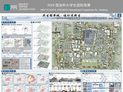 《共生塑串城，缝补展新生——邯郸市串城街南片区及其周边区域城市更新设计》