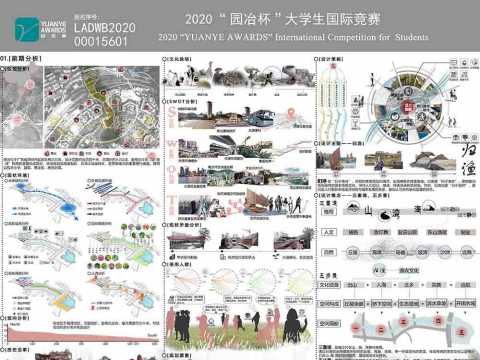 大梅沙河河道空间景观设计