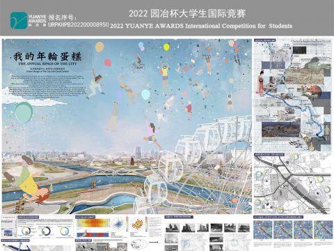 我的年輪蛋糕 The annual rings of the city——北京城市副中心 运河中心区城市设计