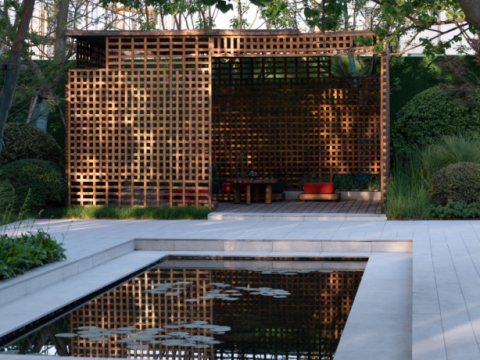 绍兴越城区镜湖官渡4号地块项目示范区景观工程