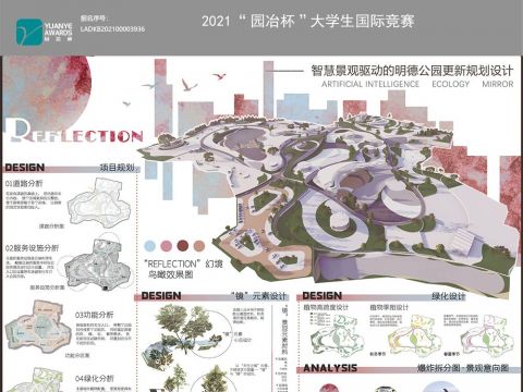 REFLECTION“幻境”——智慧景观驱动的明德公园更新规划设计