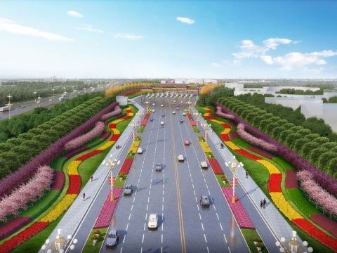 福银高速抚州出入口园林绿化提升工程