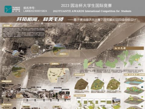 阡陌相闻，和美毛楼——基于境域循环共生圈下的毛楼村田园综合体设计