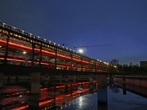 FLSI弗曦照明 | 冬奥广场首钢工业遗址天际公园照明设计