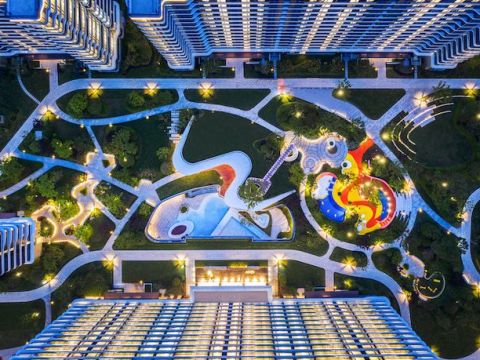 杭州奥体檀悦项目景观工程