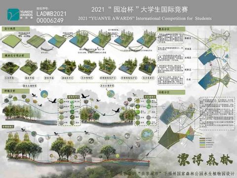 漂浮森林——基于环境容量的“共享城市”下福州国家森林公园水生植物设计