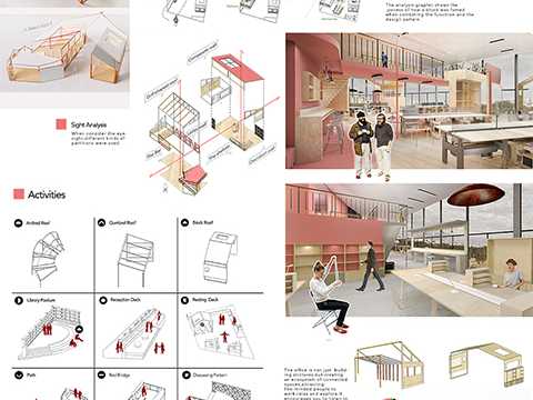 克朗楼空间模块下的Airbnb办公社区设计探索