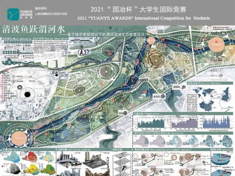 清波鱼跃渭河水——基于城市更新理念下的渭河流域生态修复设计