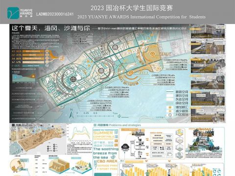 这个夏天，海风、沙滩与你——基于ENVI-met模拟的减碳增汇策略的滨海区域综合景观优化设计