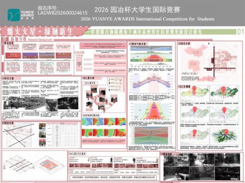 烟火火星·绿脉新生—供需耦合协调视角下城市高密度社区景观更新设计研究