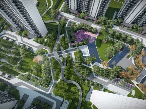 中建·鹿鸣府项目景观方案设计