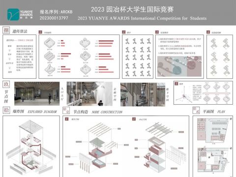 “叠上院”——基于遗传算法的异类空间北京民俗博物馆