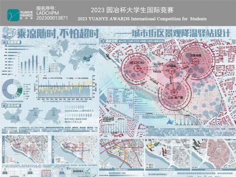 乘凉随时，不怕超时——城市街区景观降温驿站设计