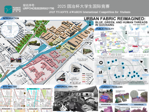 Urban Fabric Reimagined: Blue, Green, and Human Treads in Guoxiang