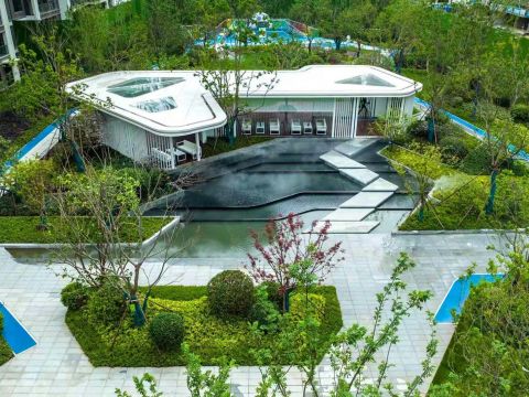 仙桃南城项目示范区景观工程